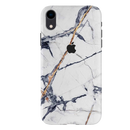 White Marble Pattern Mobile Case Cover For Iphone XR