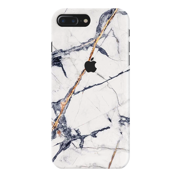 White Marble Pattern Mobile Case Cover For Iphone 7 Plus