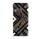 Carpet Pattern Black, White and Brown Pattern Mobile Case Cover For Galaxy M30