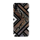 Carpet Pattern Black, White and Brown Pattern Mobile Case Cover For Galaxy A70