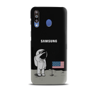 USA Astronaut Pattern Mobile Case Cover For Galaxy M30