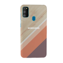 Wooden Pattern Mobile Case Cover For Galaxy M30s