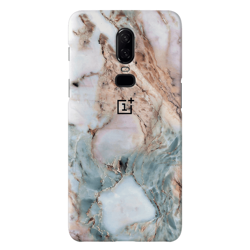 Lite Pink Marble Pattern Mobile Case Cover For Oneplus 6