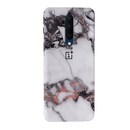 White & Black Marble Pattern Mobile Case Cover For Oneplus 7t Pro