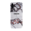 White & Black Marble Pattern Mobile Case Cover For Galaxy A50S
