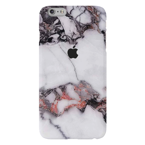 White & Black Marble Pattern Mobile Case Cover For Iphone 6 Plus