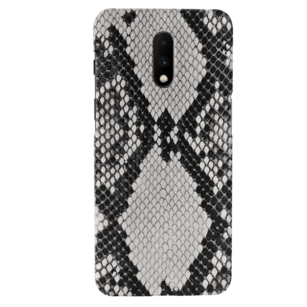 Snake Skin Pattern Mobile Case Cover For Oneplus 7