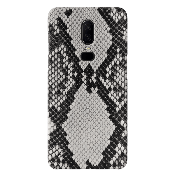 Snake Skin Pattern Mobile Case Cover For Oneplus 6