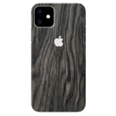 Black Wood Surface Pattern Mobile Case Cover For Iphone 11