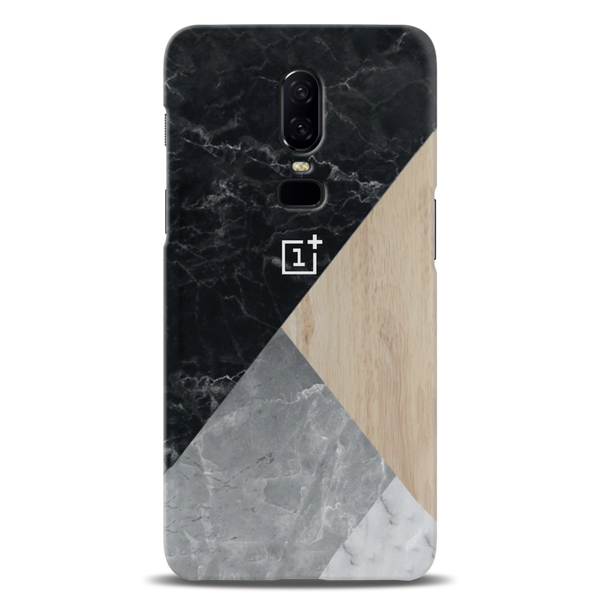 Tiles and Wooden Pattern Mobile Case Cover For Oneplus 6