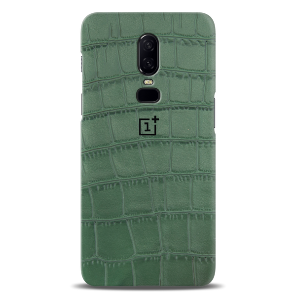 Green Boxes Pattern Mobile Case Cover For Oneplus 6