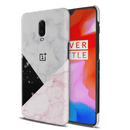 Pink Black & White Marble Pattern Mobile Case Cover For Oneplus 6t