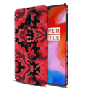 Military Red Camo Pattern Mobile Case Cover For Oneplus 6t