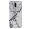 Light Grey Marble Pattern Mobile Case Cover For Oneplus 6t