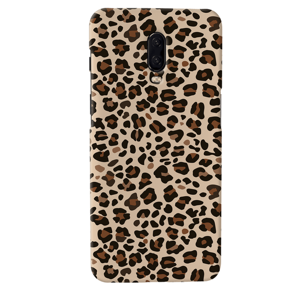 Cheetah Skin Pattern Mobile Case Cover For Oneplus 6t