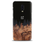 Wood Pattern With Snowflakes Pattern Mobile Case Cover For Oneplus 6t