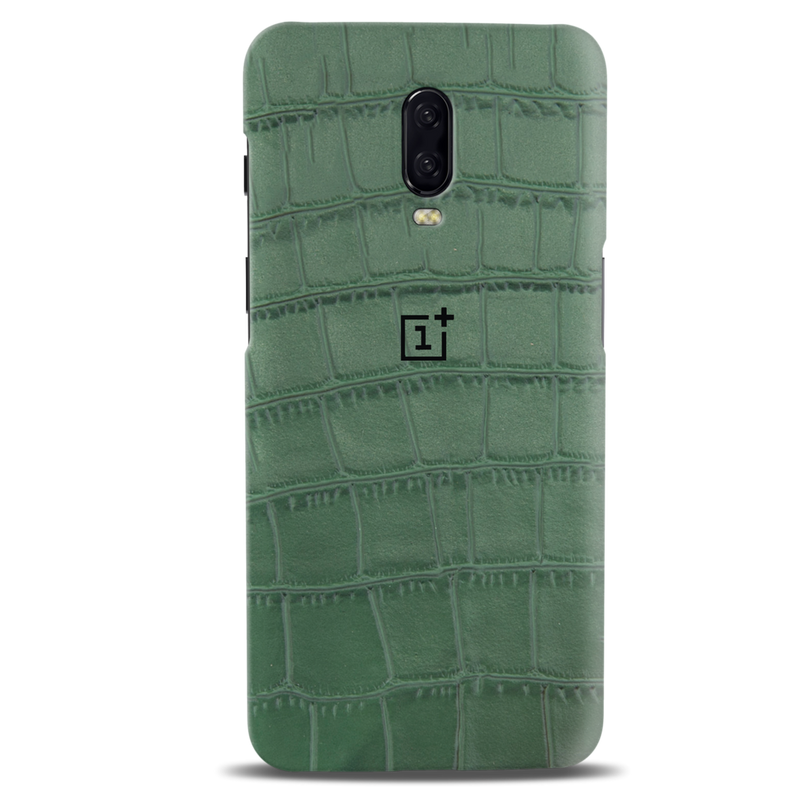 Green Boxes Pattern Mobile Case Cover For Oneplus 6t