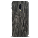 Black Wood Surface Pattern Mobile Case Cover For Oneplus 6t