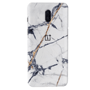 White Marble Pattern Mobile Case Cover For Oneplus 6t