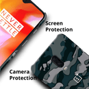 Military Camo Pattern Mobile Case Cover For Oneplus 6t