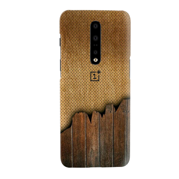 Wood Pattern Distress Pattern Mobile Case Cover For  Oneplus 7t Pro