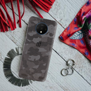 Camo Distress Pattern Mobile Case Cover For Oneplus 7t