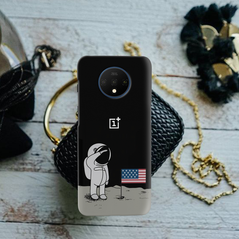 USA Astronaut Pattern Mobile Case Cover For Oneplus 7t