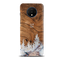 Wood Surface and Snowflakes Pattern Mobile Case Cover For Oneplus 7t