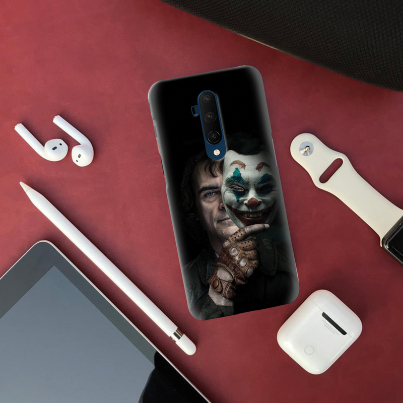 Joker Movie Face Pattern Mobile Case Cover For Oneplus 7t Pro