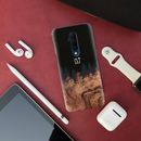 Wood Pattern With Snowflakes Pattern Mobile Case Cover For Oneplus 7t Pro