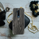 Black Wood Surface Pattern Mobile Case Cover For Oneplus 7t Pro