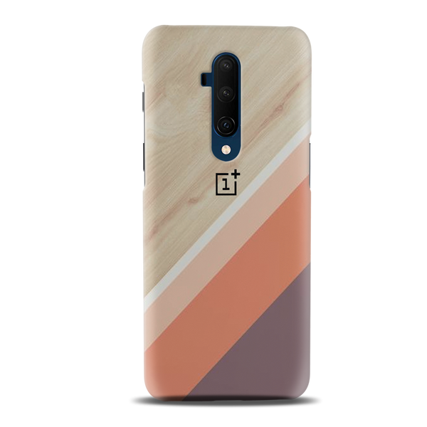 Wooden Pattern Mobile Case Cover For Oneplus 7t Pro