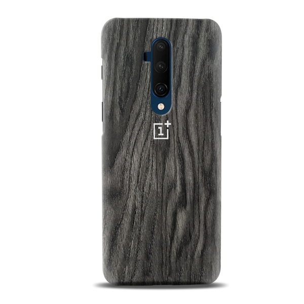 Black Wood Surface Pattern Mobile Case Cover For Oneplus 7t Pro