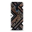Carpet Pattern Black, White and Brown Pattern Mobile Case Cover For Oneplus 7t Pro