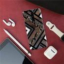 Carpet Pattern Black, White and Brown Pattern Mobile Case Cover For Oneplus 7 pro