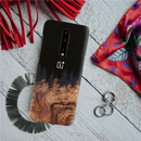 Wood Pattern With Snowflakes Pattern Mobile Case Cover For Oneplus 7 pro