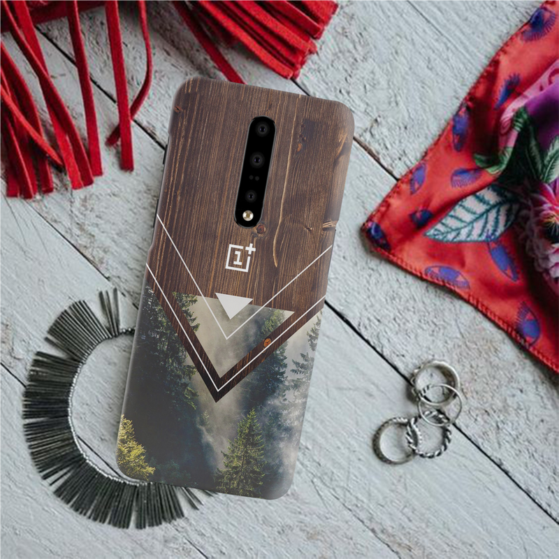 Wood and Forest Scenery Pattern Mobile Case Cover For Oneplus 7 pro