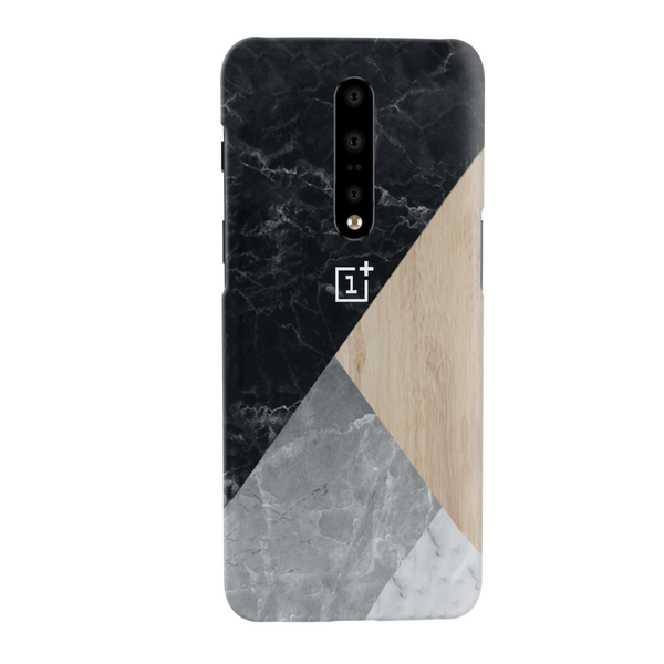 Tiles and Wooden Pattern Mobile Case Cover For Oneplus 7 pro