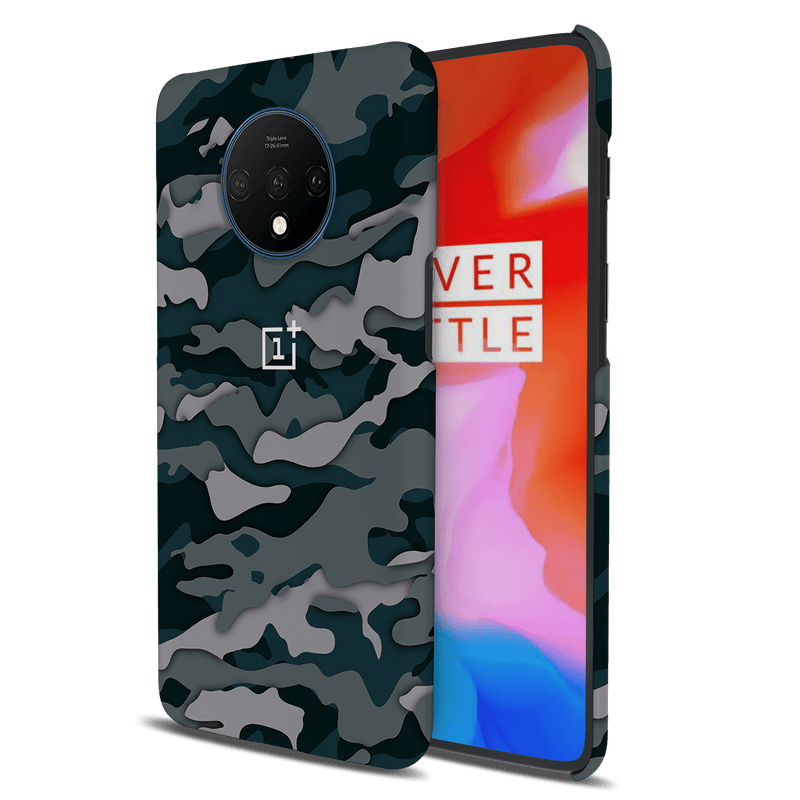 Military Camo Pattern Mobile Case Cover For Oneplus 7t