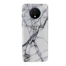 Light Grey Marble Pattern Mobile Case Cover For Oneplus 7t