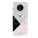 Pink Black & White Marble Pattern Mobile Case Cover For Oneplus 7t