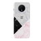 Pink Black & White Marble Pattern Mobile Case Cover For Oneplus 7t