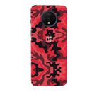 Military Red Camo Pattern Mobile Case Cover For Oneplus 7t