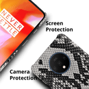Snake Skin Pattern Mobile Case Cover For Oneplus 7t