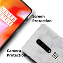 Pink Black & White Marble Pattern Mobile Case Cover For Oneplus 7 Pro