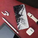 Samsung Galaxy A30s Black Cloud Marble Pattern