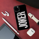 Joker Text Pattern Mobile Case Cover For Iphone 11 Pro