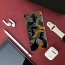 Camo Black And Pink Pattern Mobile Case Cover For Oneplus 7t Pro
