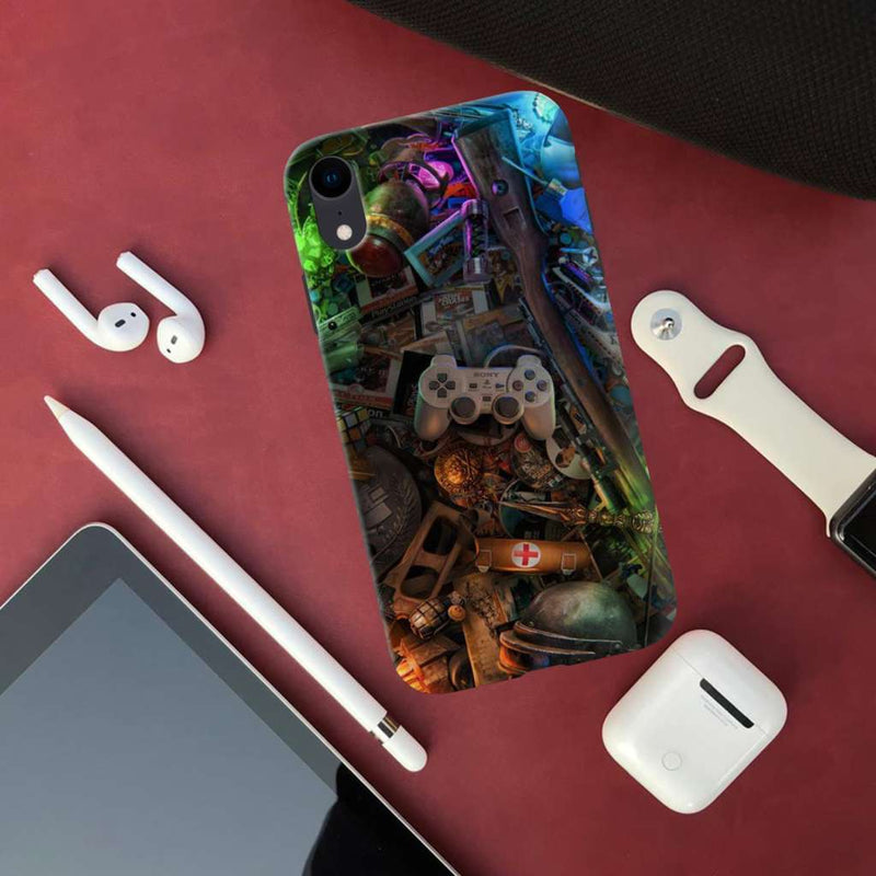 Gaming Pattern Mobile Case Cover For Iphone XR