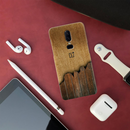 Wood Pattern Mobile Case Cover For Oneplus 6